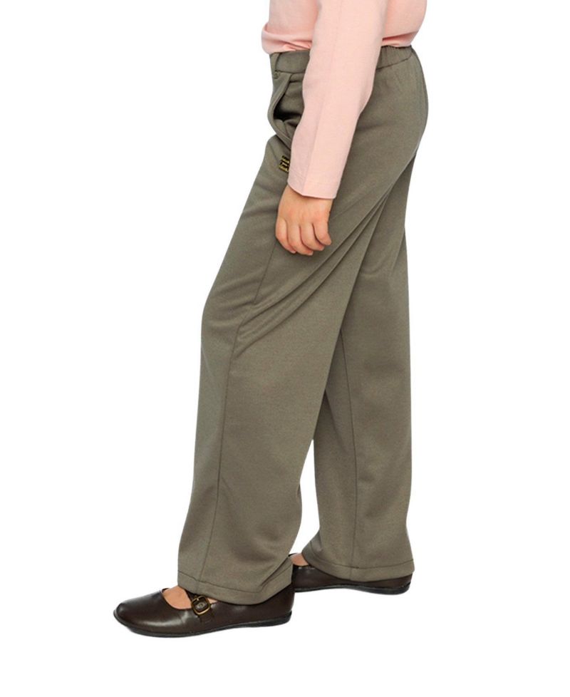 Little Girls Flare Pants Sage
