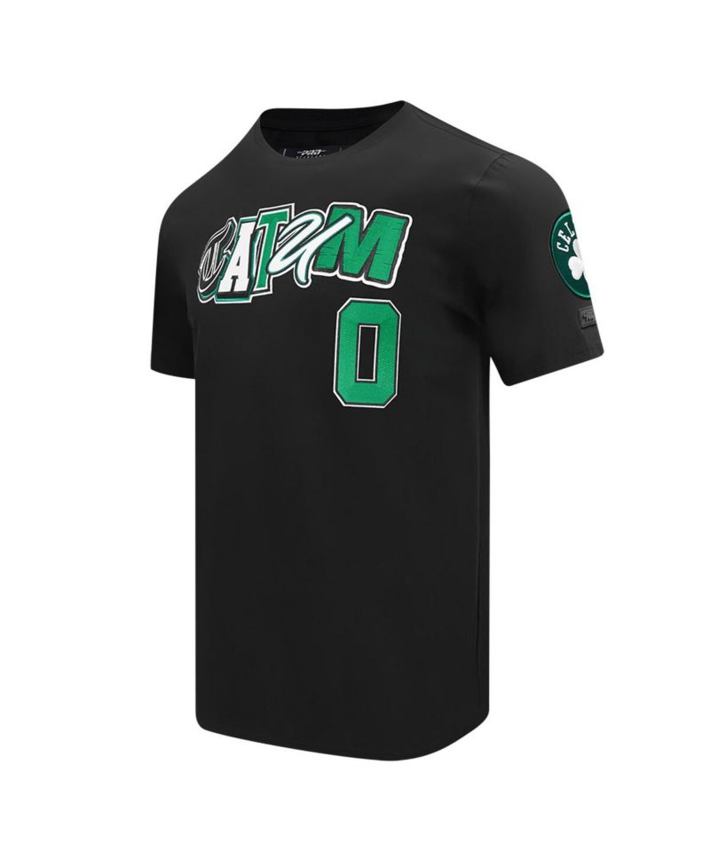 Men's Jayson Tatum Black Boston Celtics City Ransom T-Shirt