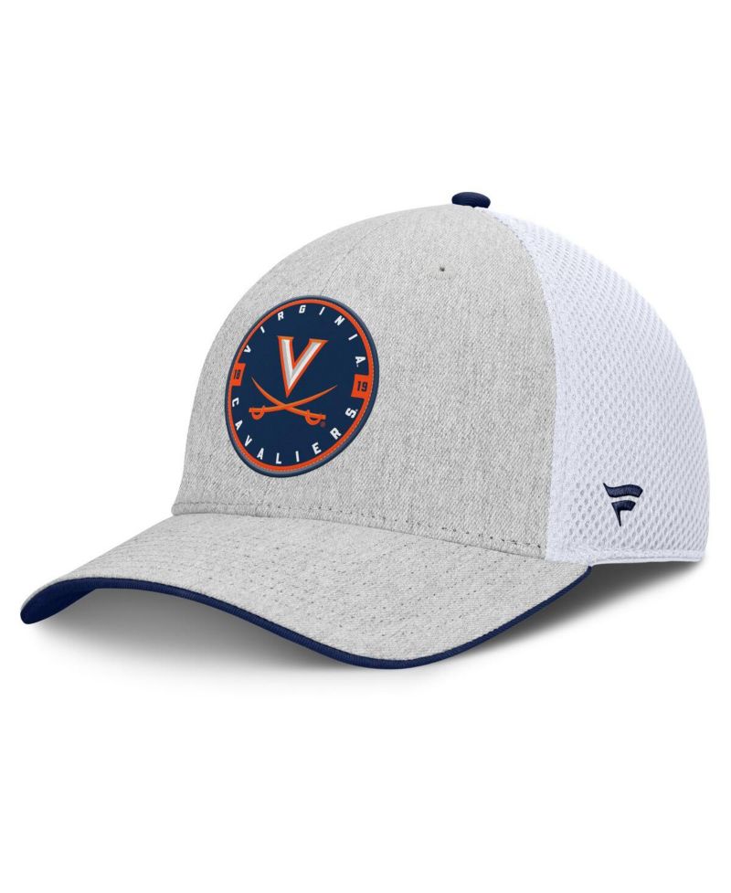 Men's Heather Gray Virginia Cavaliers Trigger Flex Hat