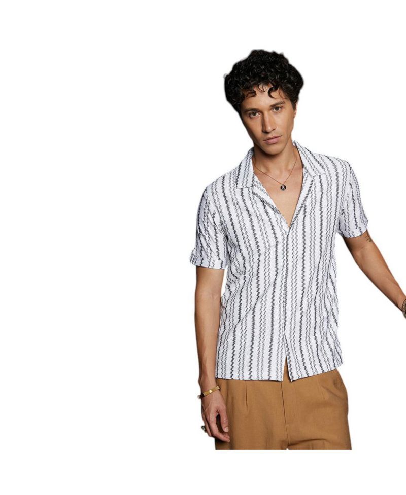 Men's Wavelength-Knit Shirt