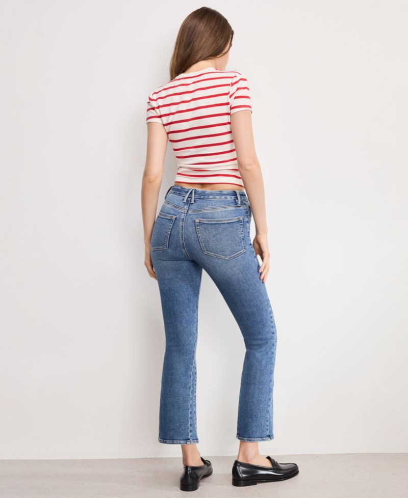Women's Good Legs Cropped Mini Boot Jeans, Regular & Plus Size