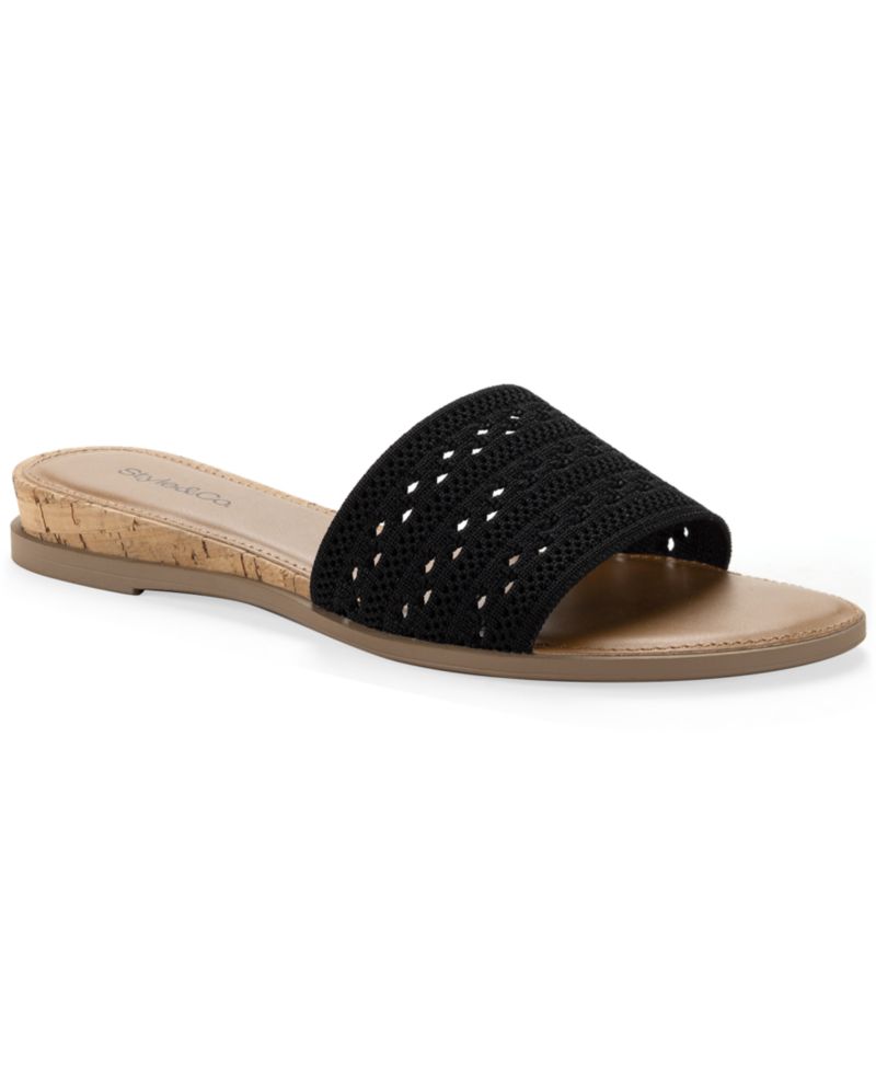Women's Eviee Knit Slip-On Slide Sandals