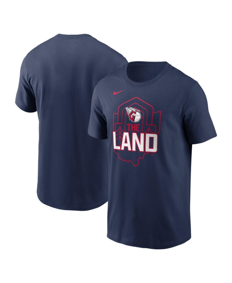 Men's Navy Cleveland Guardians Local T-Shirt