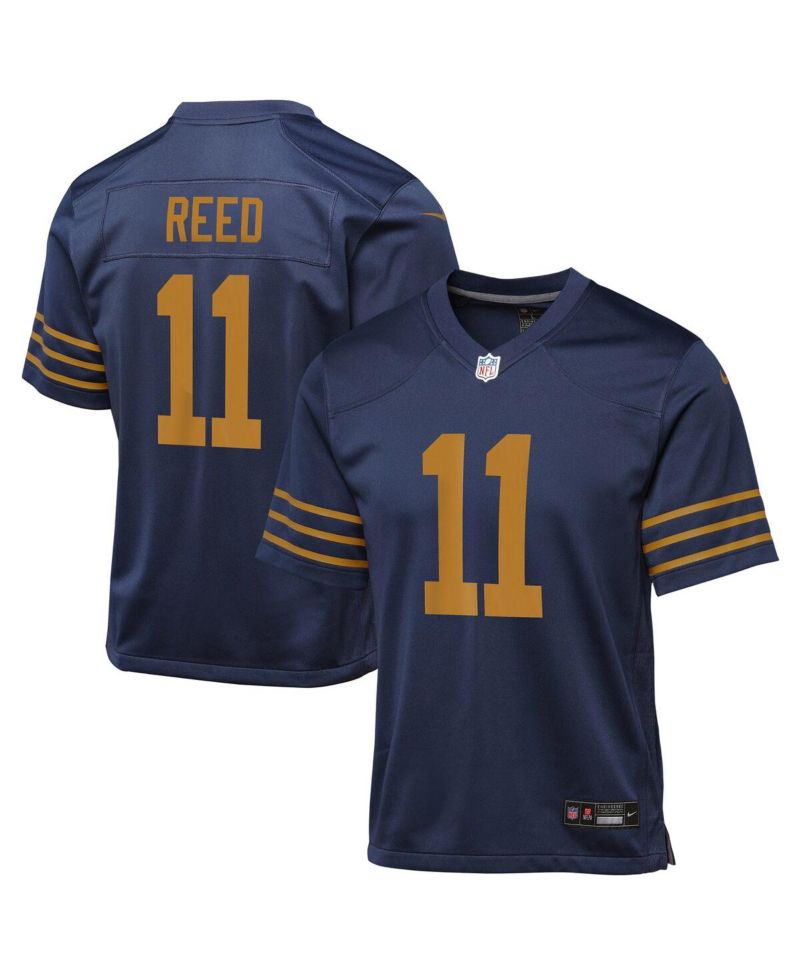 Big Boys and Girls Jayden Reed Navy Green Bay Packers The 1923 Classic Game Jersey