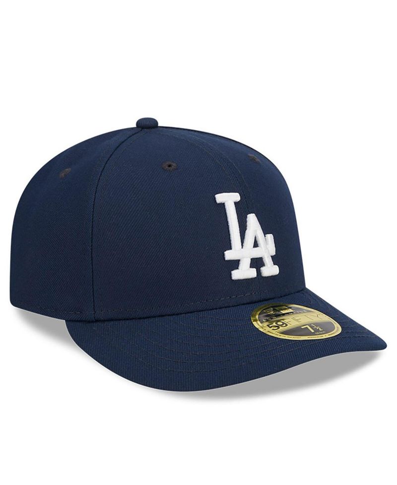 Men's Navy Los Angeles Dodgers Oceanside Low Profile 59FIFTY Fitted Hat
