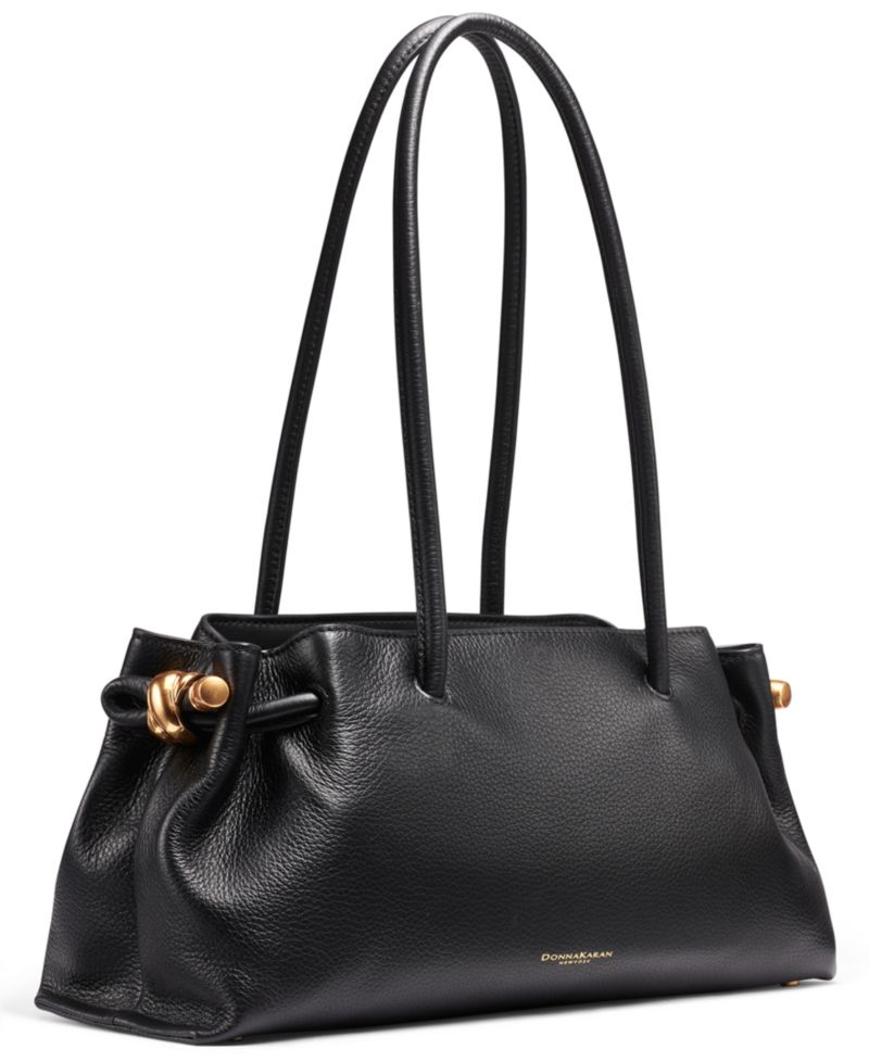 Cashmere Leather Medium Tote Handbag
