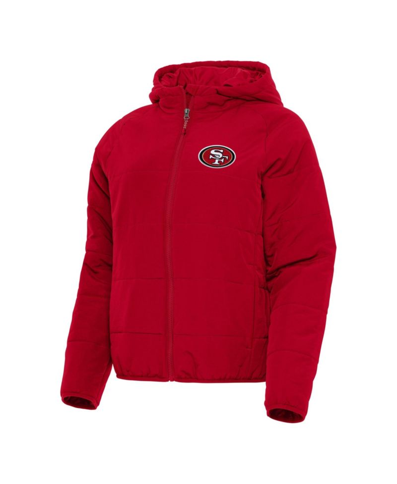 Women's Scarlet San Francisco 49ers Universe Full-Zip Hoodie Jacket