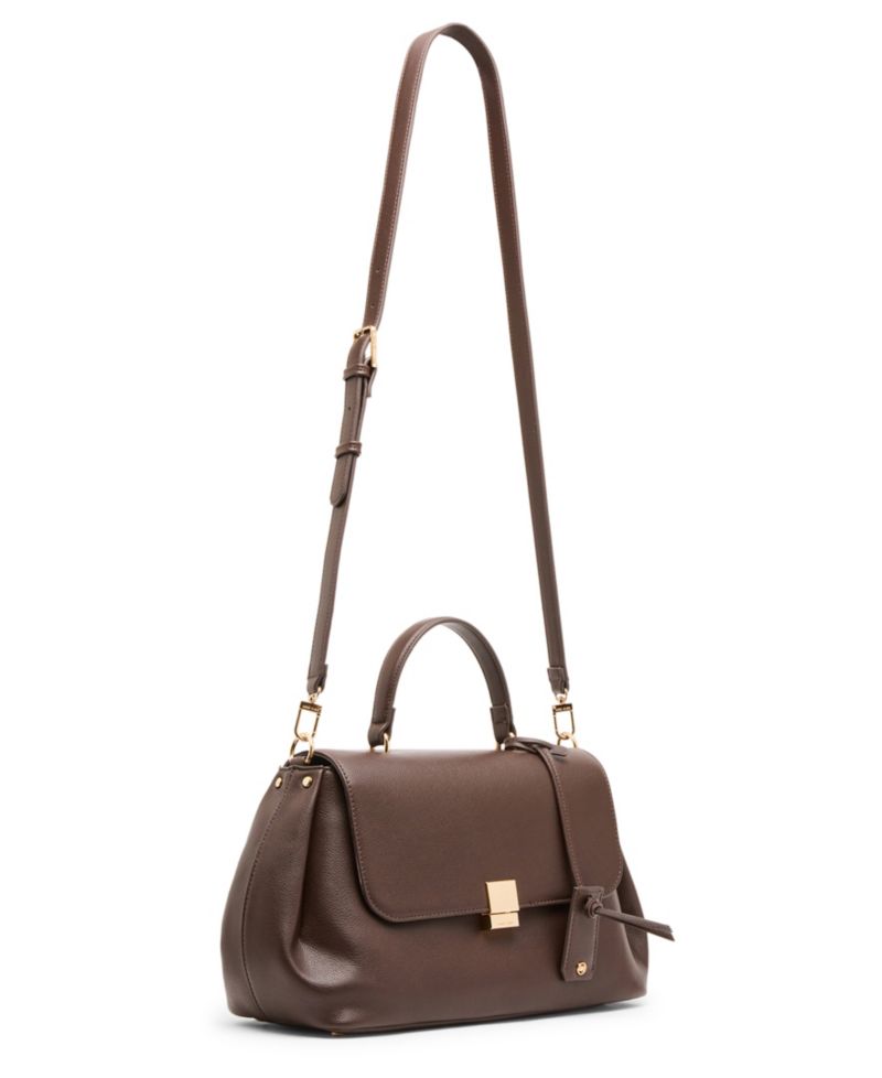 East-West Large Satchel Handbag