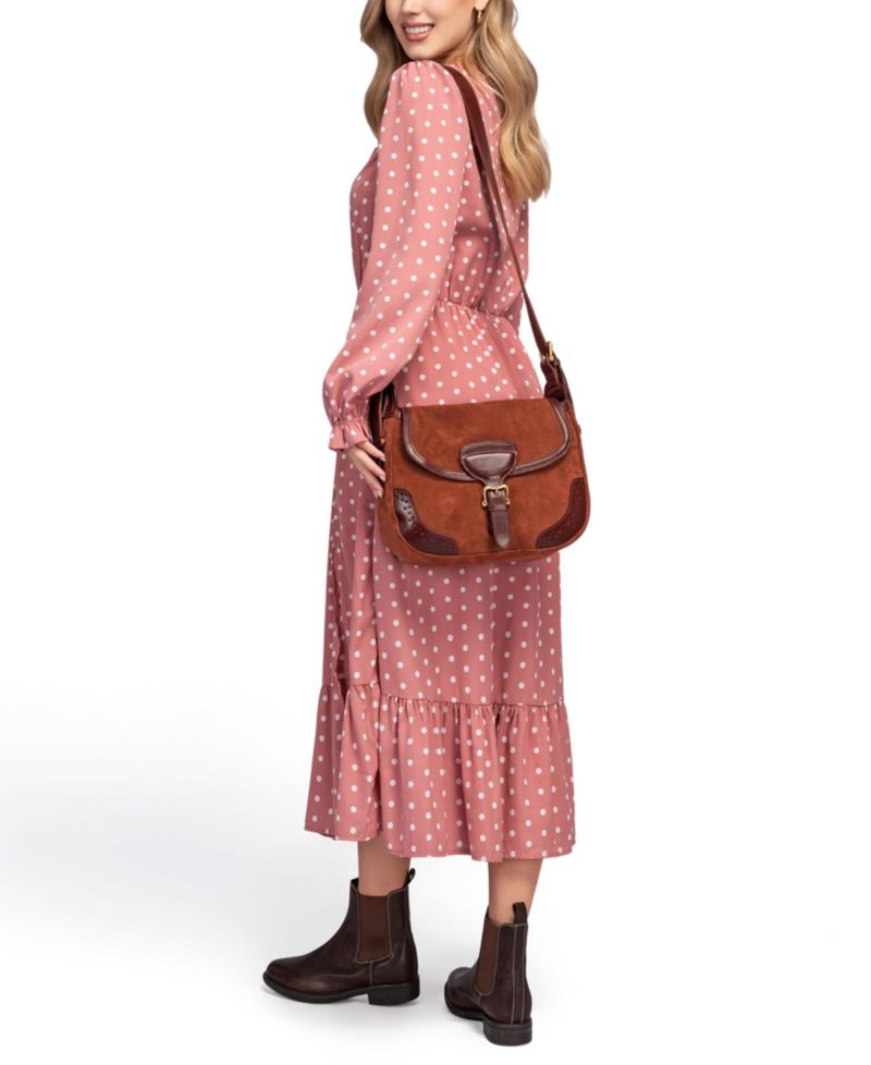 Camellia Medium Shoulder Handbag