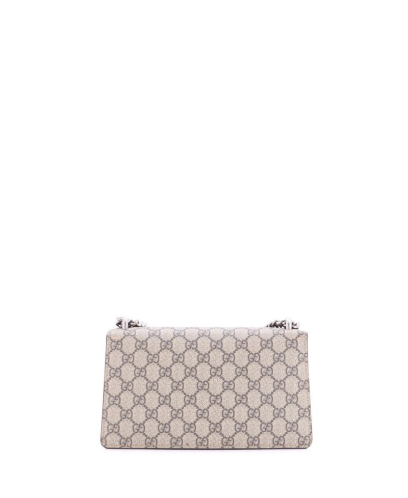Small Dionysus Bag GG Coated Canvas with Crystal Embellished Metal