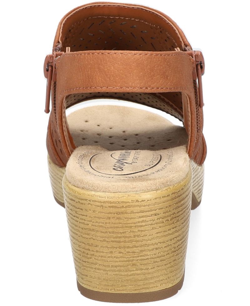 Easy Street Women's Evan Open Toe Platform Sandals