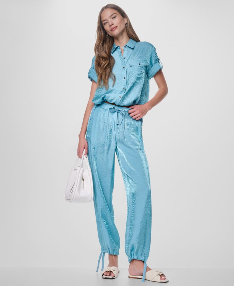 Women's Short-Sleeve Roll Tab Twinkle Camp Shirt