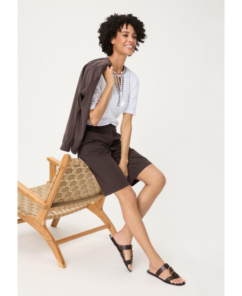 Women's Embroidered Tunic T-Shirt