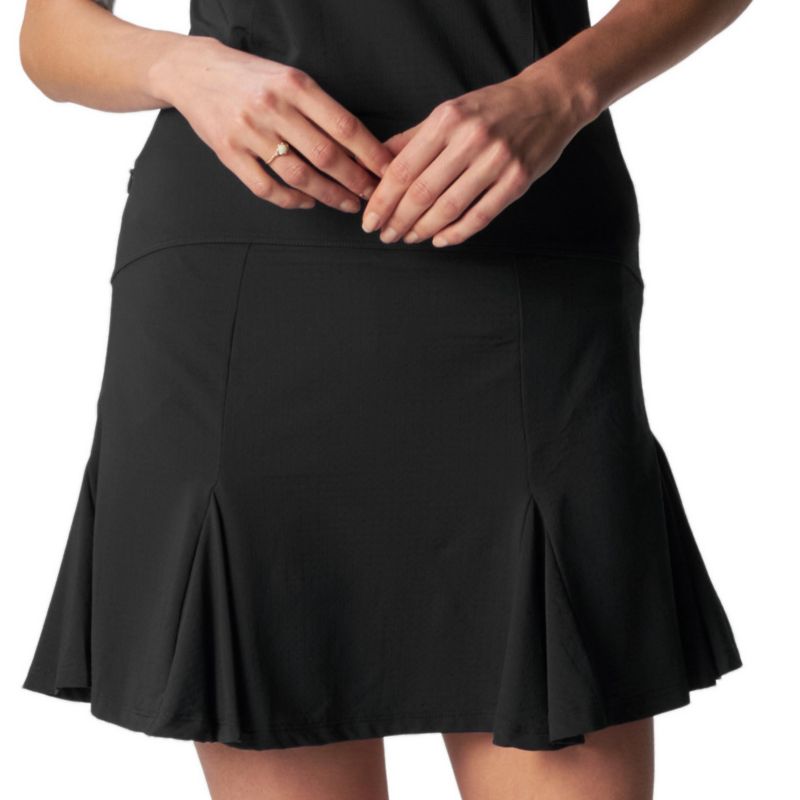 Women's Active Sun-Safe Golf Tennis Pickleball Flare Godet Skort