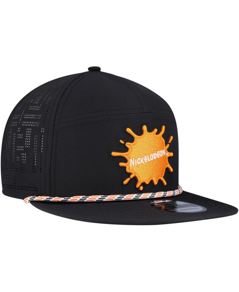 Men's Black Nickelodeon Rope Trucker 9FIFTY Adjustable Hat