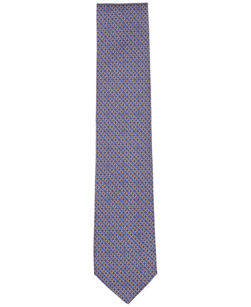 Men's Verdant Geometric Print Classic Tie