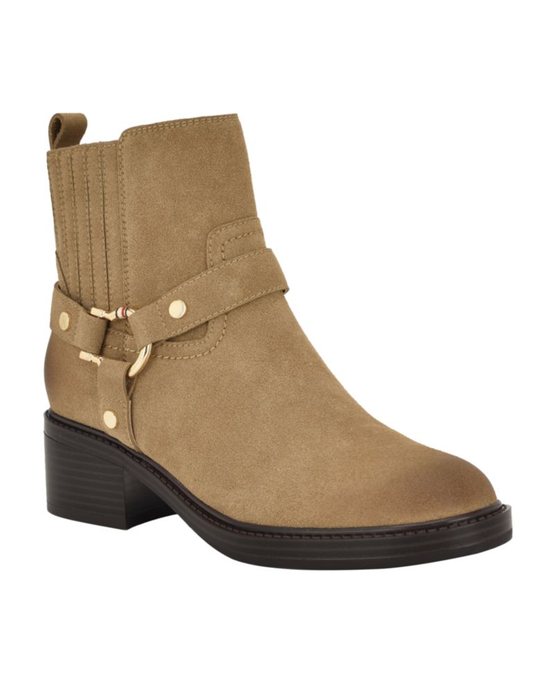Women's Varik Harness Block Heel Booties