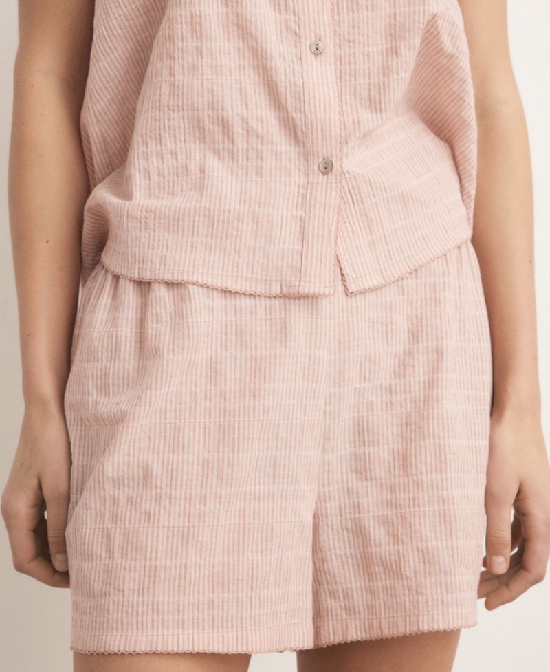 Women's Two-Piece Cotton Pajama Set