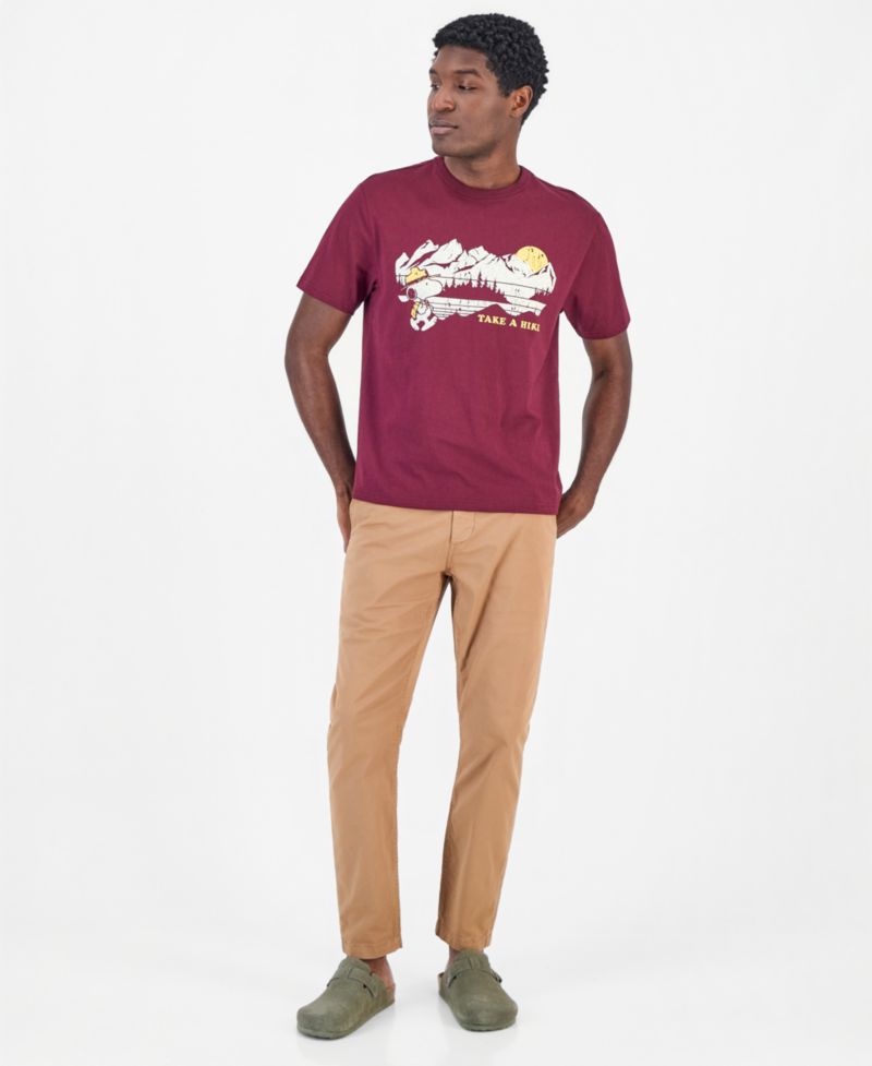 Men's Snoopy Take A Hike Graphic T-Shirt