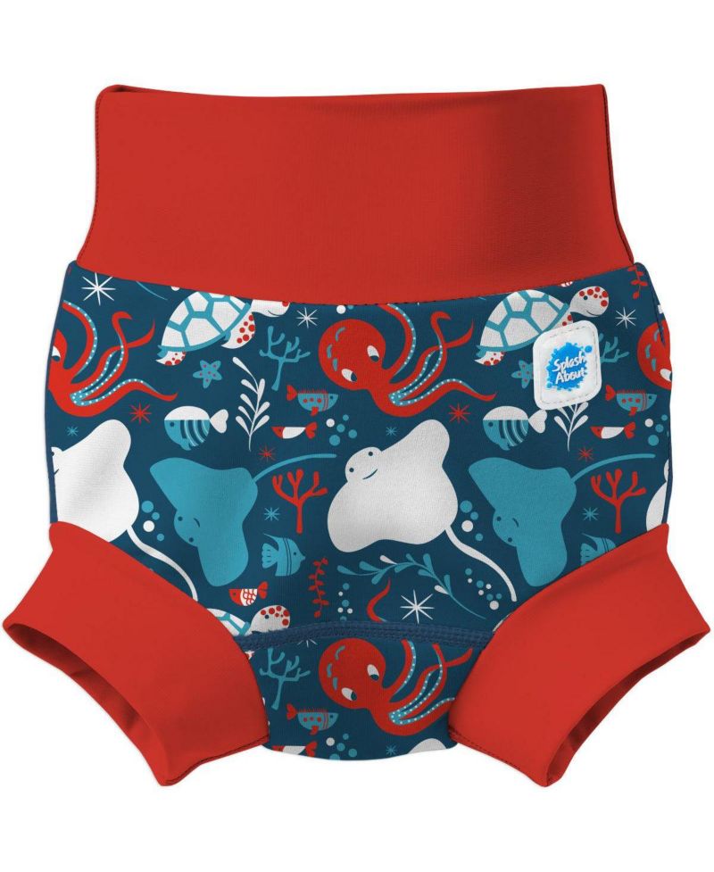 Toddler Happy Nappy Duo Reusable Double Swim Diaper, (Baby)