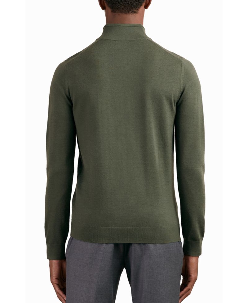 Men's Blackhall Half Zip Funnel Merino Wool Jumper Sweater