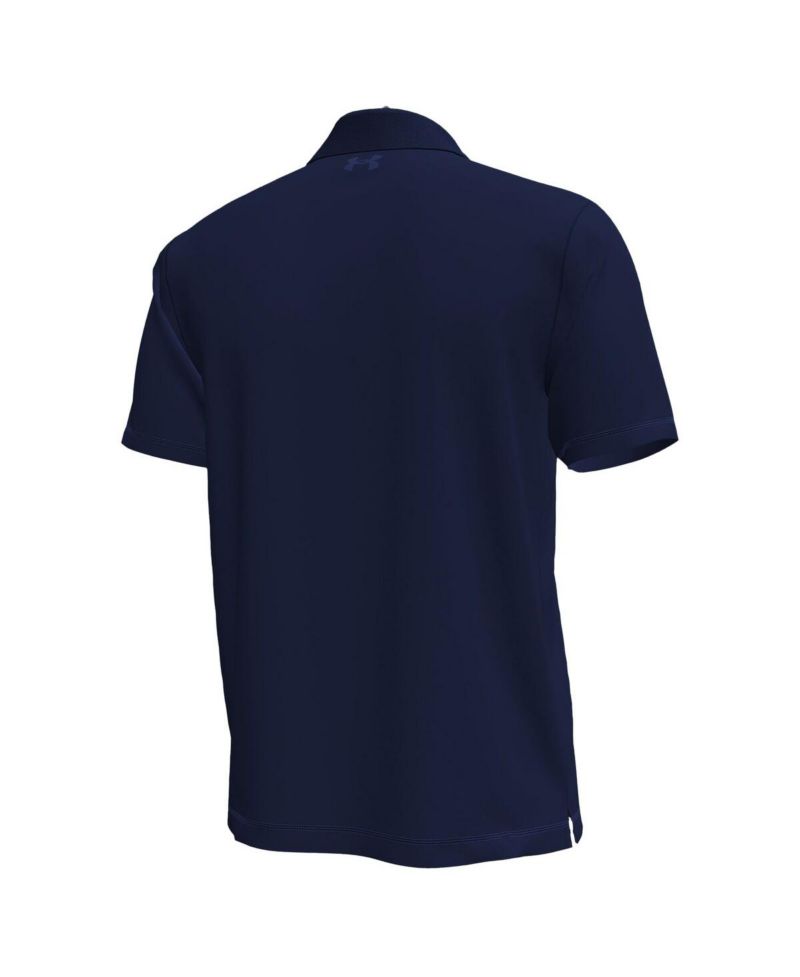 Men's Navy Notre Dame Fighting Irish Golf Leprechaun Lightweight Motion Polo Shirt