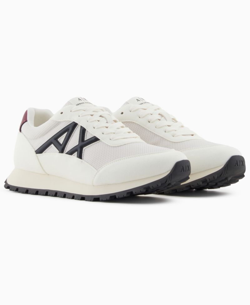 Men's Drop Logo Mesh Sneakers