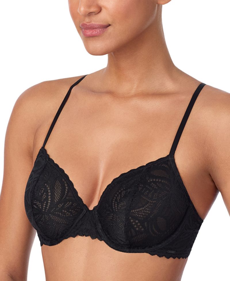 Women's Lace Deco Unlined Underwire Bra DK7552