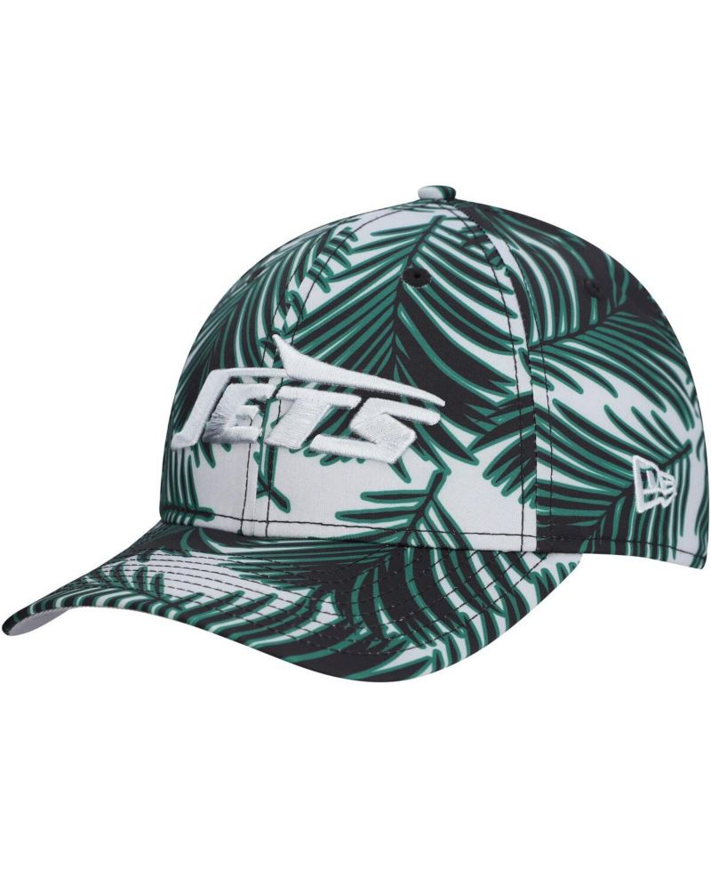 Men's Gray New York Jets Palms 39THIRTY Flex Hat