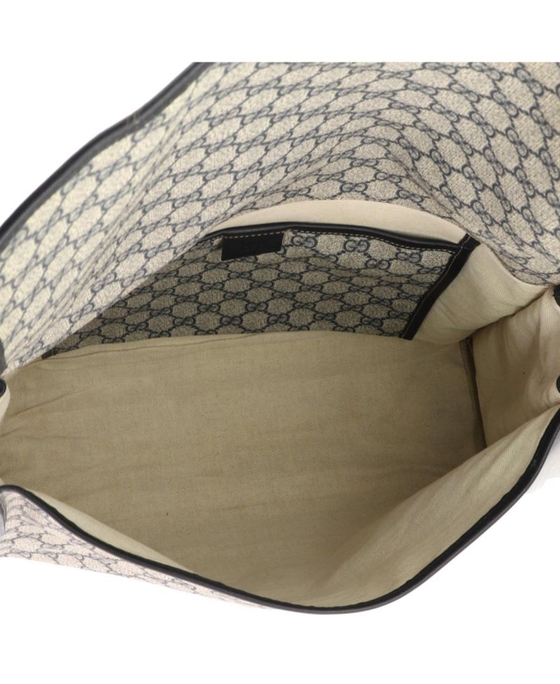 Large Web Loop Messenger GG Coated Canvas