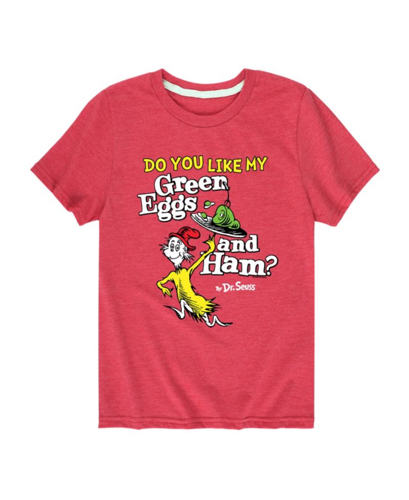 Big Boys Green Eggs Ham Graphic T-Shirt
