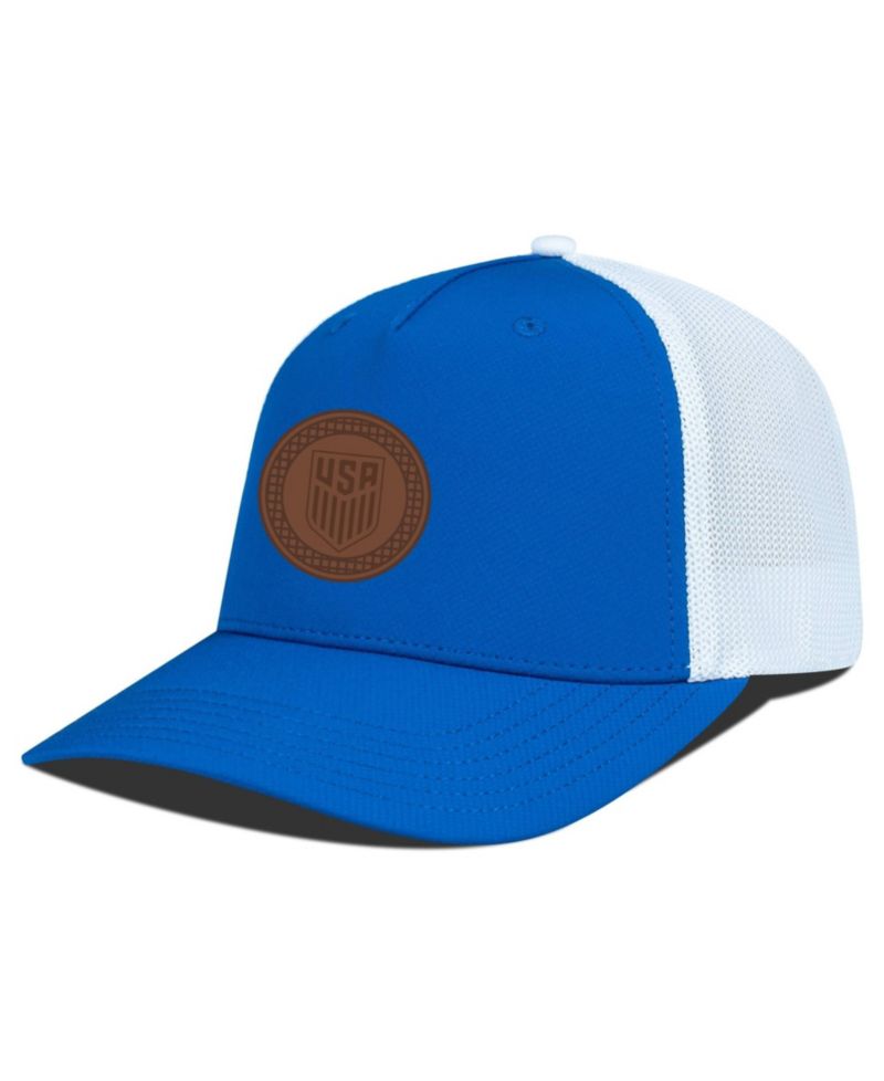Men's Royal/White USMNT Signal Periscope Adjustable Trucker Hat
