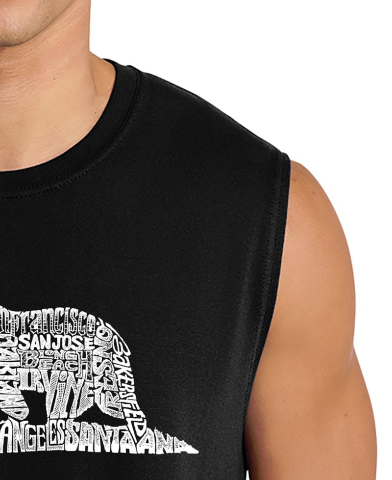 Men's California Bear Graphic Tank Top