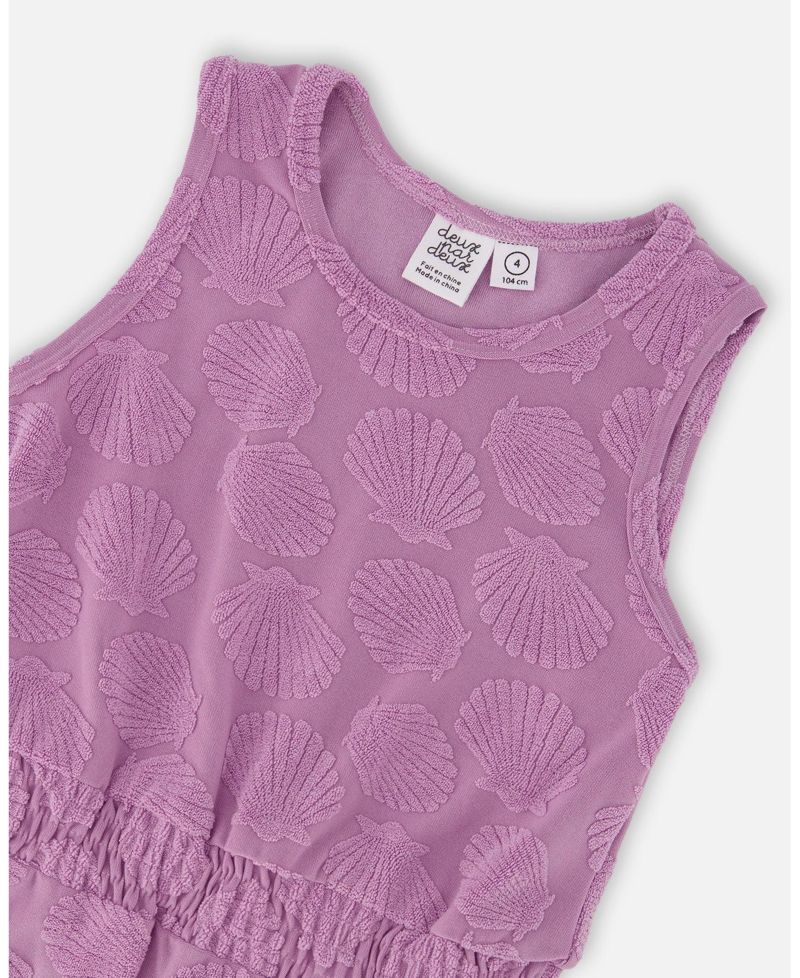 Little Girls Terry Cloth Beach Dress