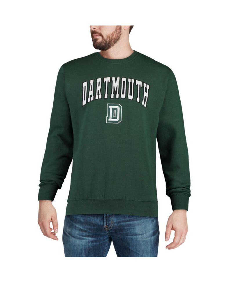 Men's Dartmouth Big Green Arch & Logo Crew Neck Sweatshirt