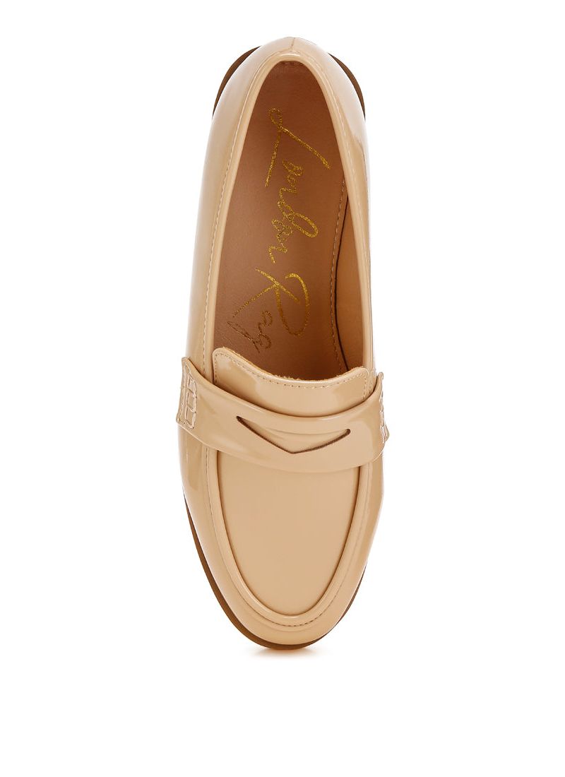 Womens Mogul Penny Strap Detail s Loafer