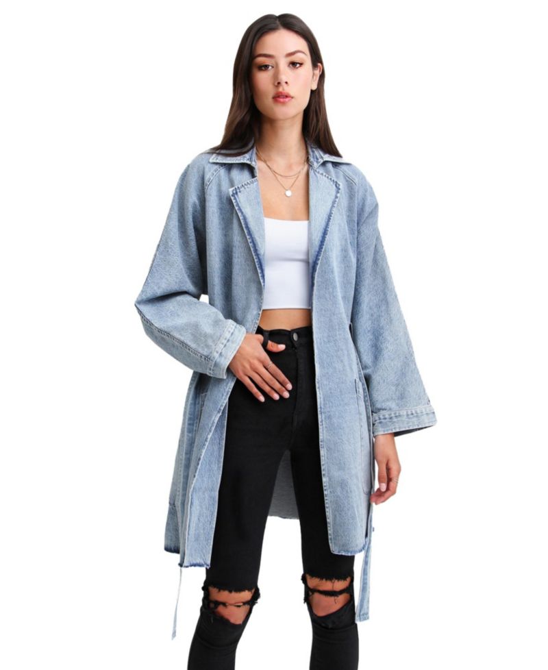 Women's Relaxed Boyfriend Denim Jacket