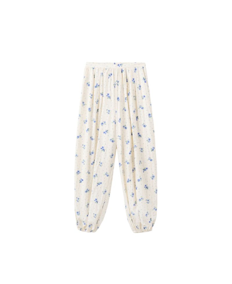 Women's Floral-Print Harem Pants