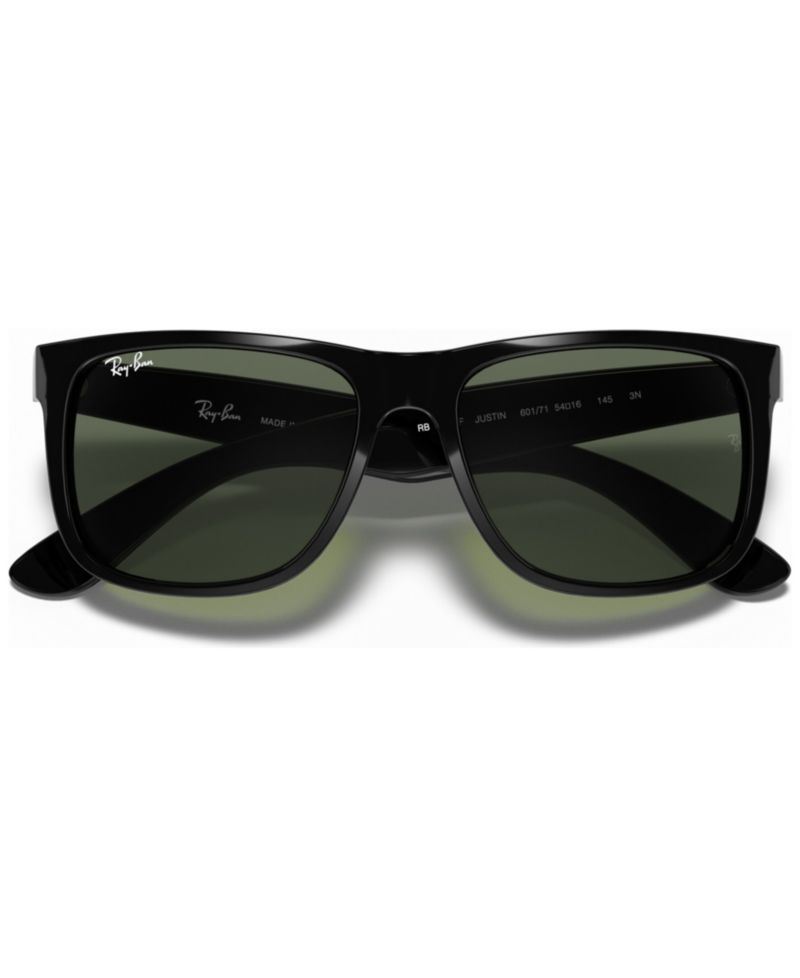 Unisex Low Bridge Fit Sunglasses, RB4165F Justin Classic