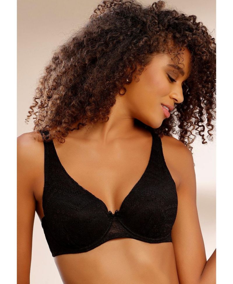 Women's Underwire Lightly Padded Plunge Bra