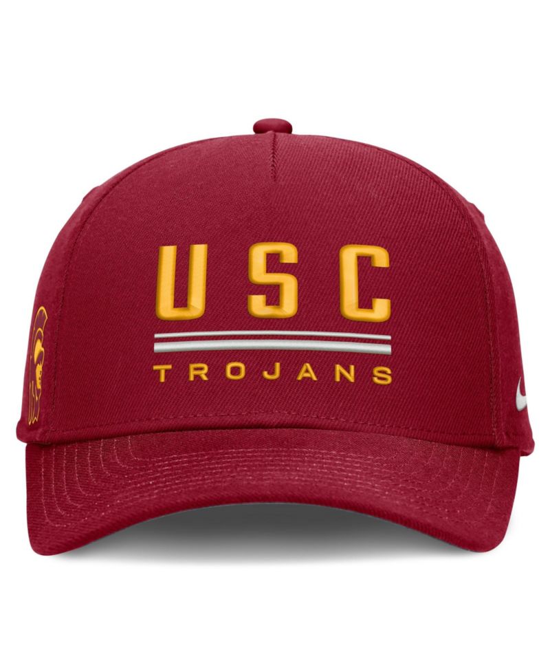 Men's Cardinal USC Trojans 2026 Sideline Dri-FIT Rise Adjustable Hat