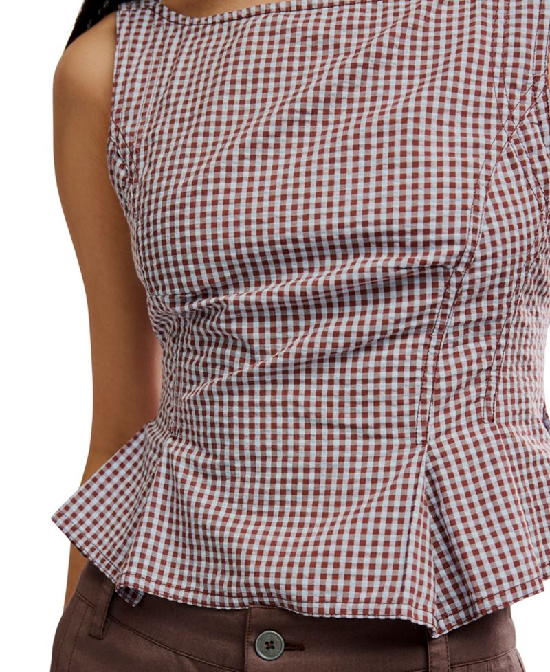 Women's Sun Faded Boat Neck Top