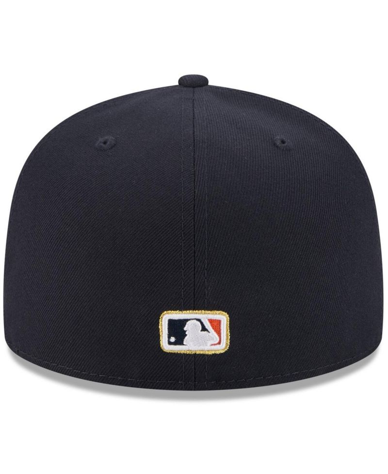 Men's Navy Houston Astros 2025 59FIFTY Day 59FIFTY Fitted with Pins Hat