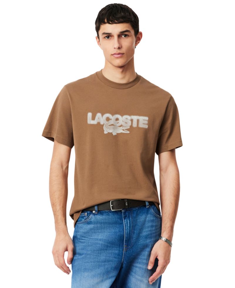 Men's Classic-Fit 3D Print Crewneck T-Shirt