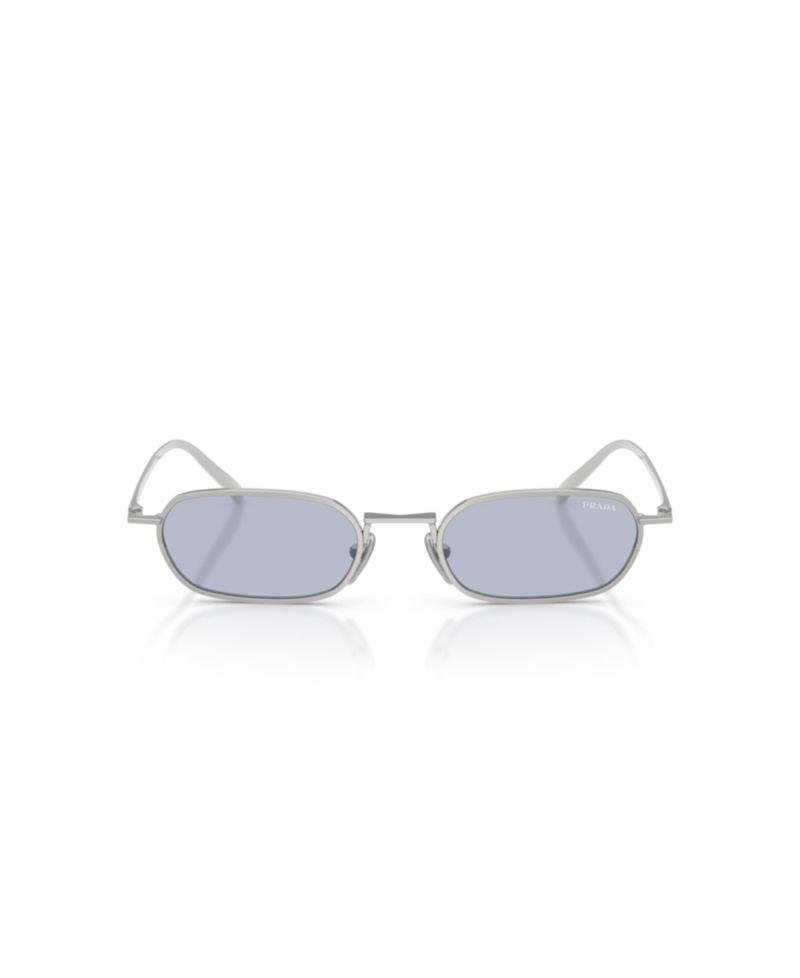 Y2K Metal Oval Sunglasses PR D58S