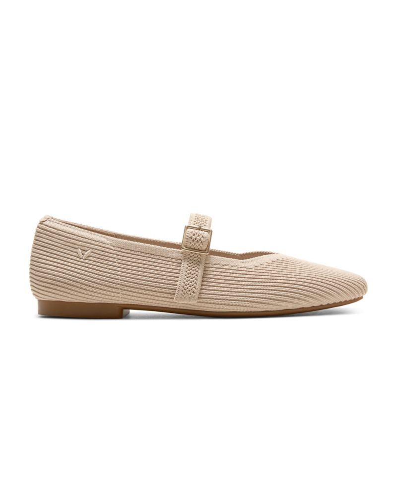 Women's Margot Mary Jane Square-Toe Ballet Flats