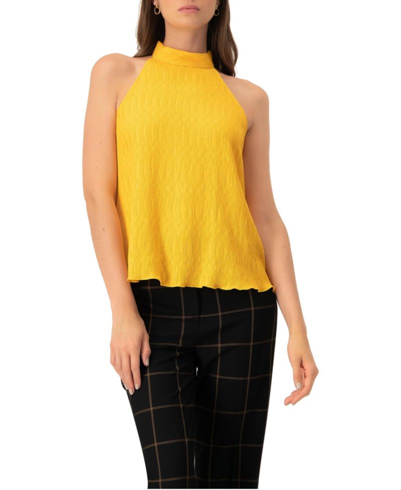Women's Halter Neck Sleeveless Blouse