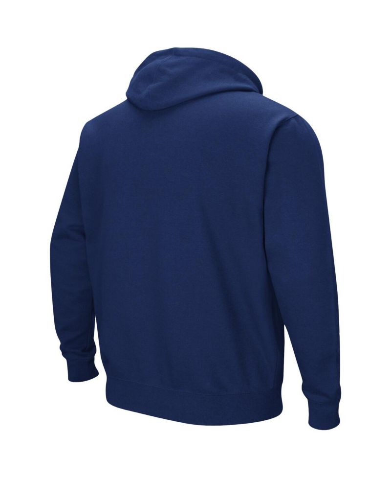 Men's New Hampshire Wildcats Arch and Logo Pullover Hoodie