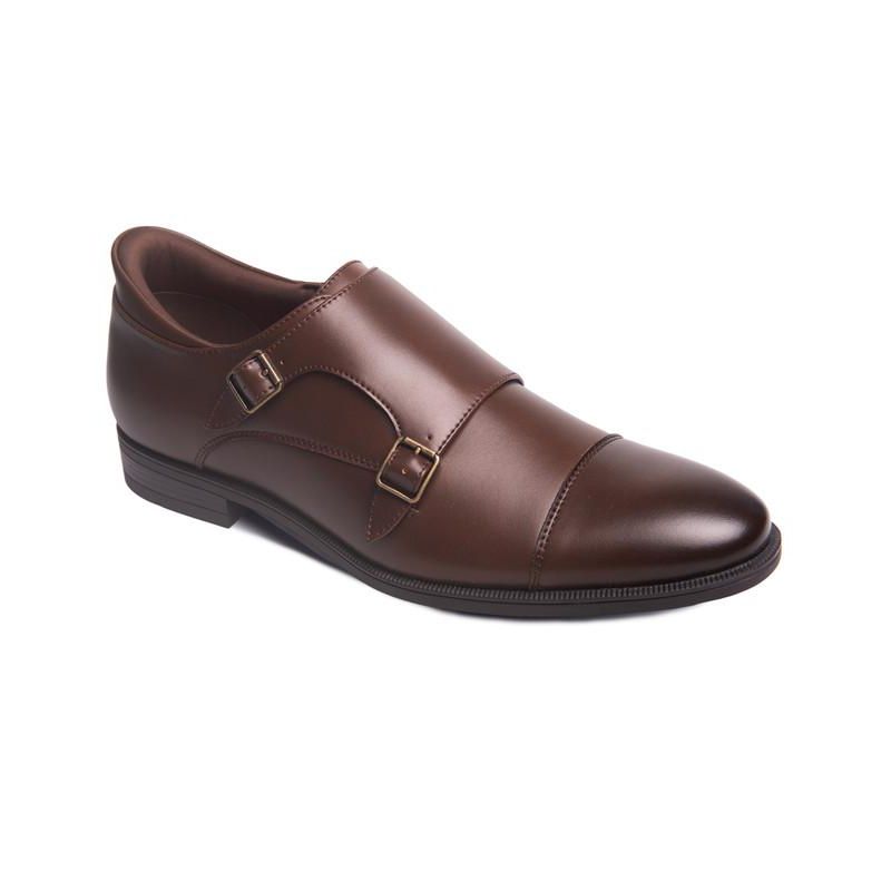 Men's Oliver Street Hands-Free Slip-On Double Monk Dress Oxfords