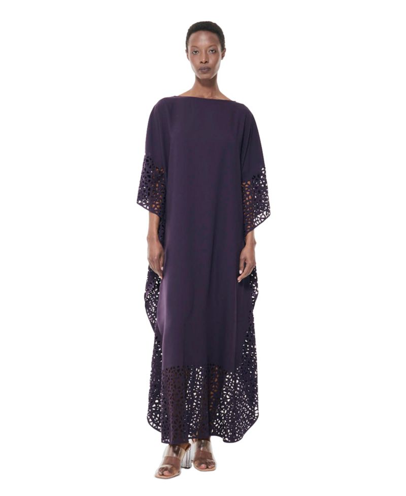 Women's Laser-Cut Loose-Fit Kaftan